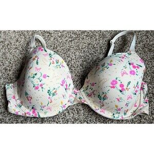 Women's Victoria's Secret PINK Floral Push Up Bra, Size 36D